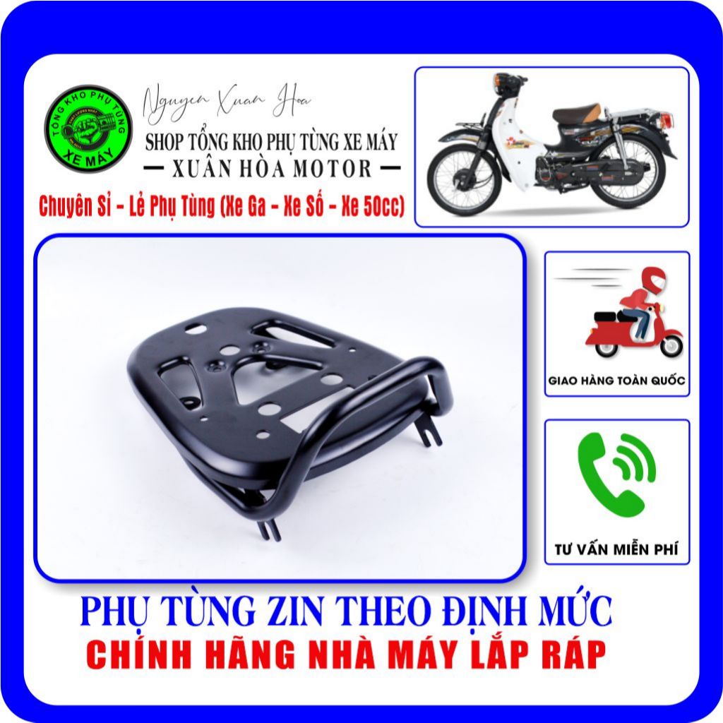 Baga sau Cub 81 Detech/ Cub 81 đèn tròn/ Cub 81 học sinh (Chất liệu bằng thép cao cấp, sơn đen ED tĩ