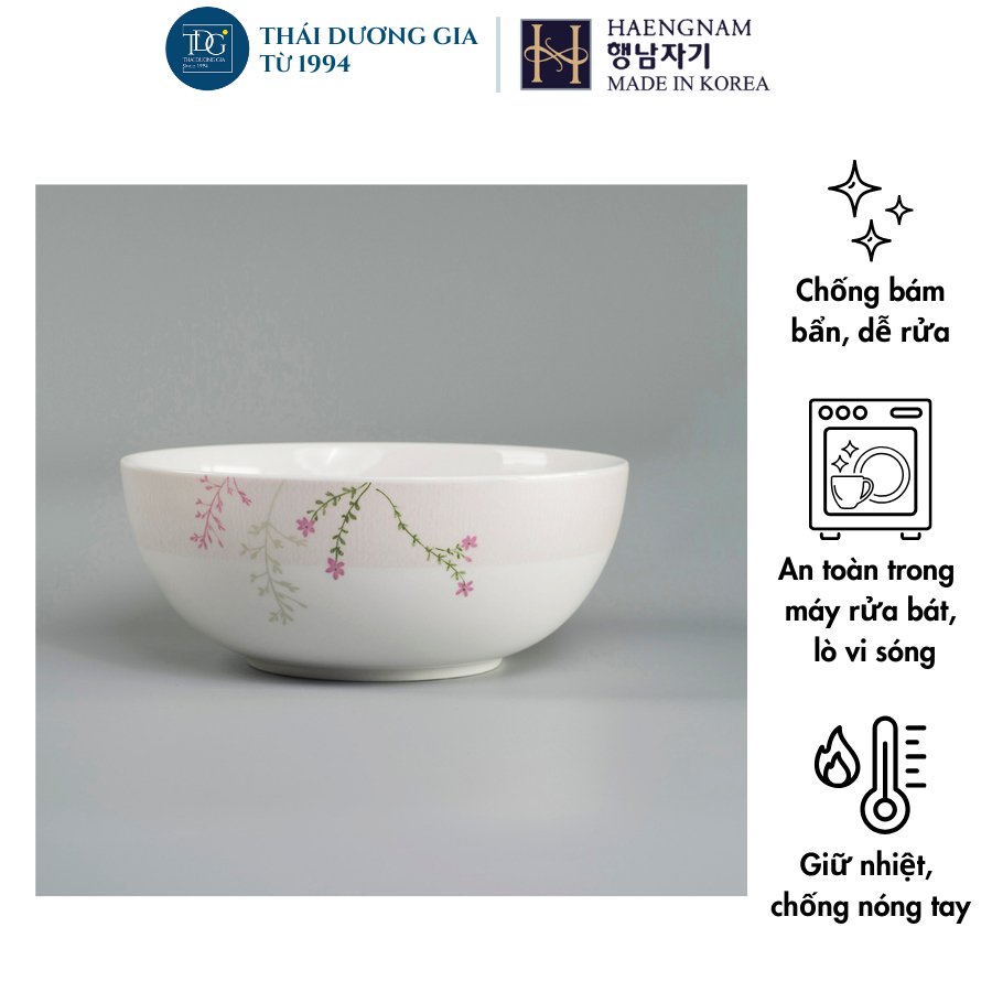 Bộ đồ ăn Lemon Tree sứ xương Hàn Quốc Haengnam - 61294