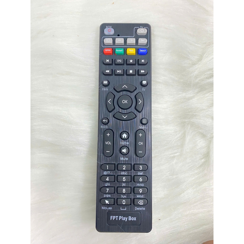 Điều khiển FPT BOX Đời 2017 và 2018 . Remote FPT BOX . Tặng pin