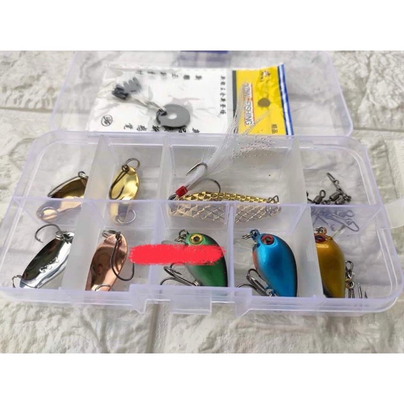 Hộp mồi lure cần UL đọt dẻo