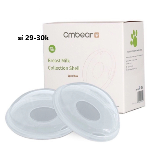 dụng cụ hứng sữa mẹ (bát, sỉ 30k)