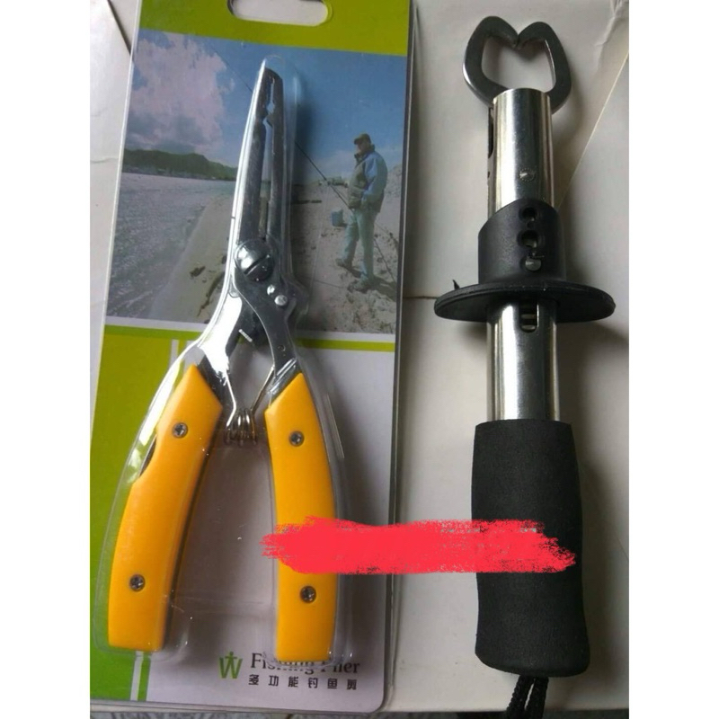 bộ combo kìm kẹp cá + kìm đa năng