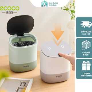  Thùng Rác Mini Để Bàn ECOCO 1.5L Kèm Túi Rác| Sọt Rác Văn Phòng Hộp Đựng Rác Nhỏ Gọn Tiện Lợi Thùng Rác Mini Để Bàn 