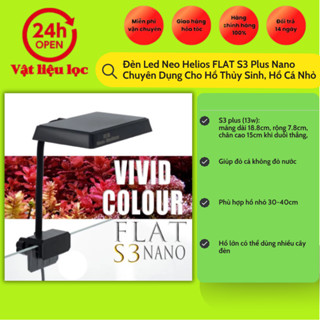 Đèn Led Neo Helios FLAT S3 Plus Nano Chuyên Dụng Cho Hồ Thủy Sinh, Hồ Cá Nhỏ