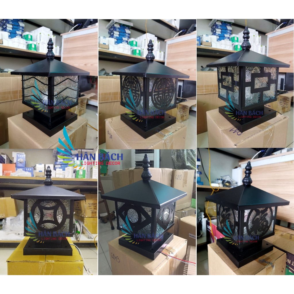 Đèn cổng ngoài trời D200mm