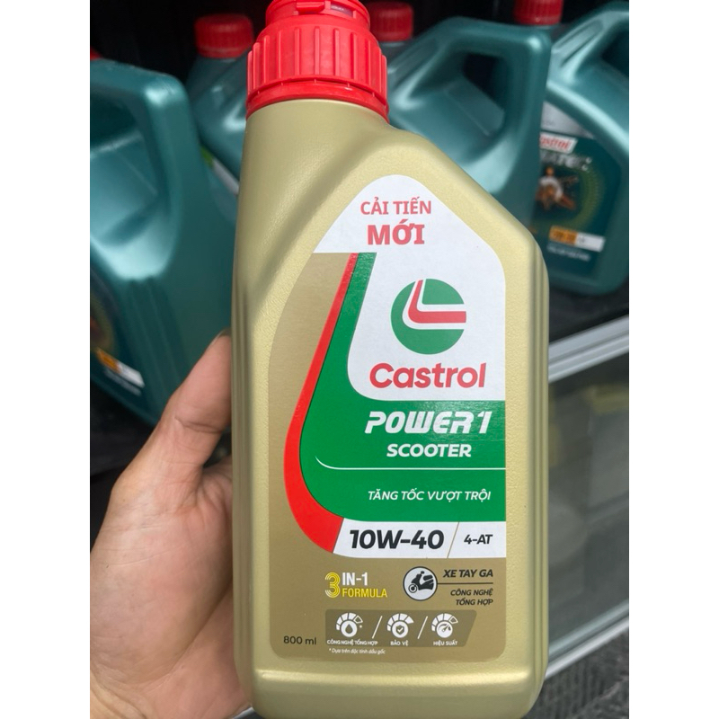 Castrol Power 1 Scooter 10W40 dành cho xe ga hàng chính hãng