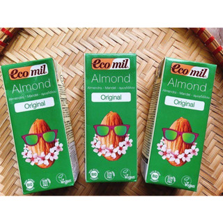 Sữa hạnh nhân nguyên chất hữu cơ Eco Mil 200ml