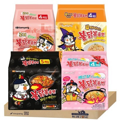 [NHẬP KHẨU CHÍNH HÃNG] MỲ ĂN LIỀN SAMYANG BULDAK CAY NÓNG GÓI SAMYANG( VỊ TRUYỀN THỐNG, CARBO, ROSE)