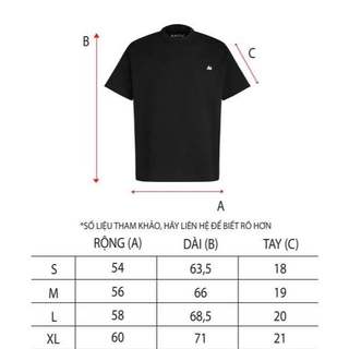 ÁO THUN AA MINI LOGO TEE // BLACK - WHITE // AASTU. // AASTUDIO