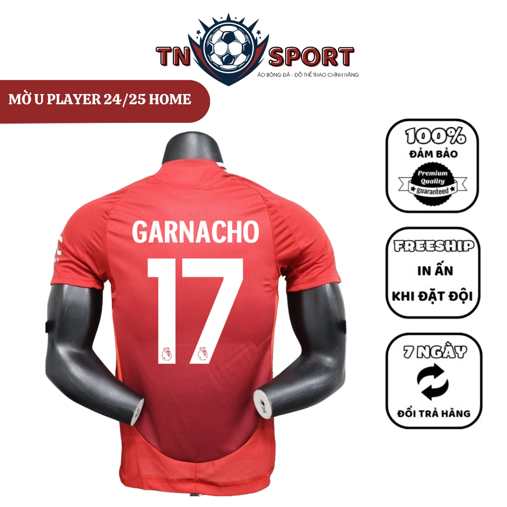 [PLAYER] Áo MỜ U Sân nhà 24/25 bản Player Vải Dệt Cao Cấp Thoáng Mát