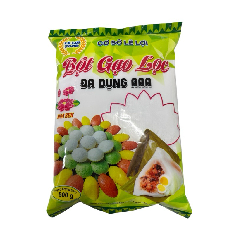 Bột Gạo Lọc 1KG Chuyên Làm Bánh Chuối (Bột Không Làm Được Bánh Bò)