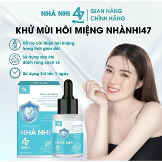 Serum Khử Mùi Hôi Miệng Nhà Nhi 47 Chứa Tinh Dầu Thơm Miệng  Sạch Nướu Răng 20ml 