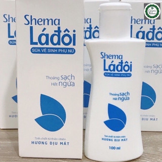 Dung Dịch Vệ Sinh Phụ Nữ Shema Lá Đôi chai 100/200ml
