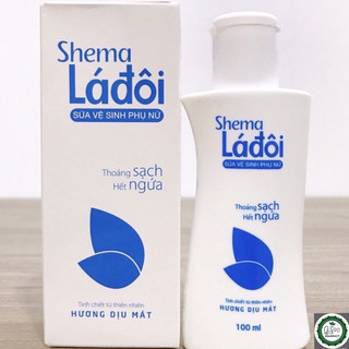 Dung Dịch Vệ Sinh Phụ Nữ Shema Lá Đôi chai 100/200ml