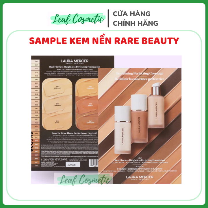 Sample Mẫu Thử Kem Nền Laura Mercie
