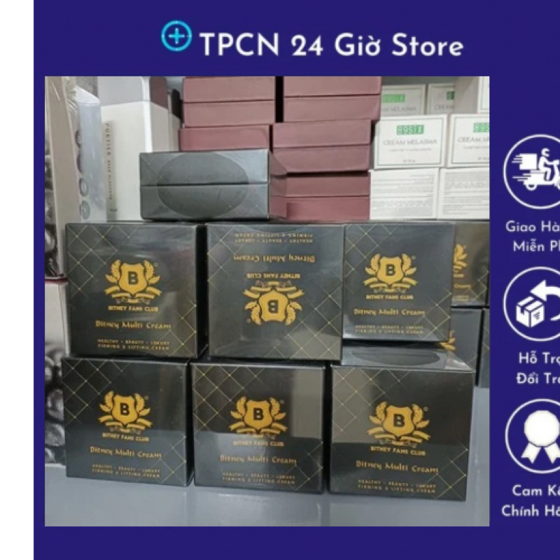 kem Bitney multi cream giúp chăm sóc da toàn diện và trẻ hóa da.