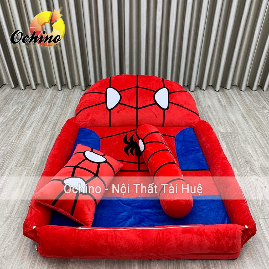 Giường Nệm Thú Cho Bé Siêu Xinh Mẫu Nhện Đỏ