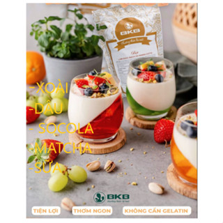 Bột khúc bạch & panna cotta BKB