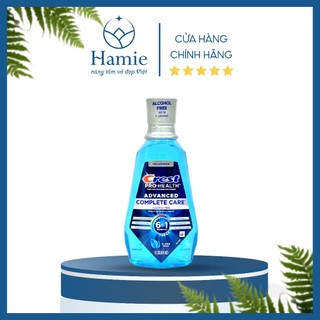 Nước Súc Miệng Crest Pro Health Advanced Complete Care 1 Lít Mỹ Giúp Làm Trắng Răng, Thơm Miệng
