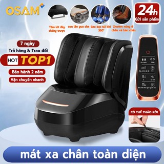 Máy massage Chân Bắp phân hạng Cao Cấp - Mát xa thư giãn bàn chân, bắp chân(BH 3 năm)