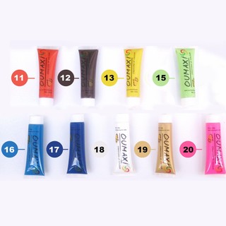 Bột vẽ Oumaxi lớn nhỏ màu vẽ móng, sơn vẽ cọ bản (không cần hơ đèn) 12ml-22ml