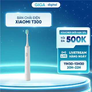 Bàn chải điện Xiaomi Mijia T300 Sonic - Bàn chải đánh răng pin sạc kháng nước IPX7 bảo vệ nướu