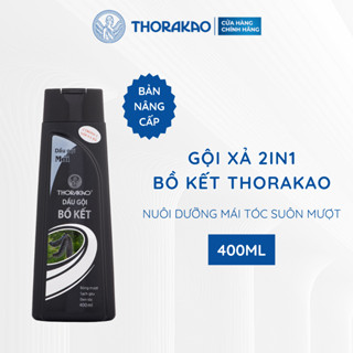 Gội Xả Thorakao 2IN1 Bồ Kết Giảm Gàu Giúp Tóc Đen Mượt 400ML