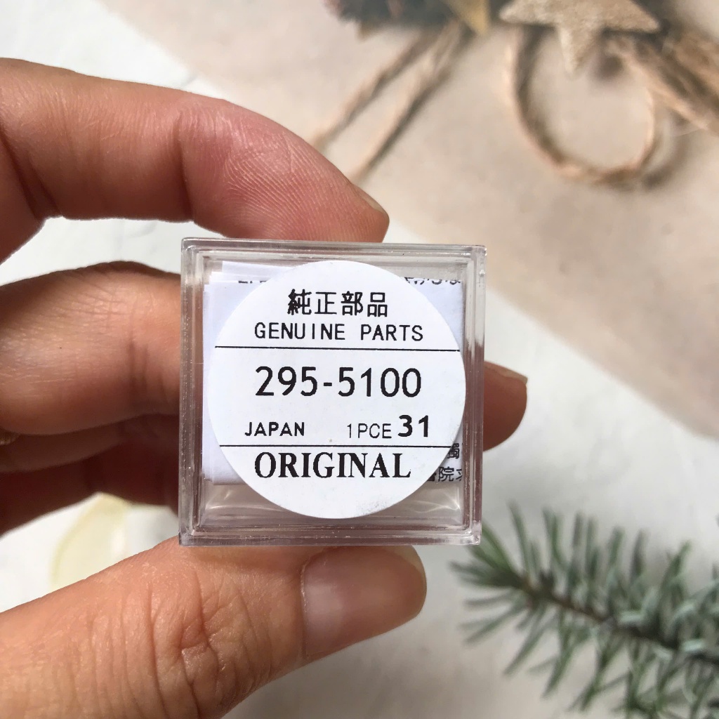 Pin đồng hồ năng lượng mặt trời citizen seiko casio...Pin sạc 295-5100 MT621 MT616 MT920 có tấm đồng