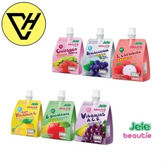 Nước Trái Cây Thạch Jele Beautie 150gr (Mix Nhiều Vị ngẫu nhiên) - Thùng 36 gói
