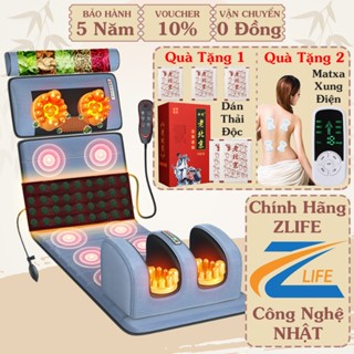 Đệm ghế massage toàn thân, thảm nệm mát xa toàn thân chính hãng, massage cổ vai gáy, lưng và cột sống, lòng bàn chân