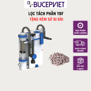 Lọc treo Sunsun YBF 500/600 – Tách phân, tích hợp lọc váng xoay, lọc nước làm trong bể cá