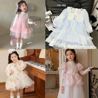 Váy công chúa dễ thương cho bé Nga Fish S2C1C5 - V1X9B5 - V2C4H6 - V1K9S3