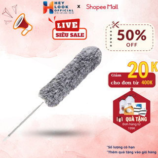  Chổi Quét Trần Gấp Gọn Cán Dài 2.8M Chổi Lau Trần Đầu Chổi Uốn Dẻo Cán Điều Chỉnh Độ Dài Linh Hoạt 