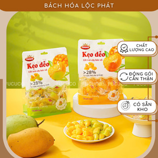 Kẹo Dẻo Xoài Bóc Vỏ FUCUCO Túi 270G ( XOÀI XANH/XOÀI CHÍN ) - Ngọt Dịu, Dẻo Mịn, Bóc Vỏ Siêu Ngon - Bách Hóa Lộc Phát