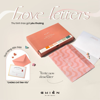 Thư trao gửi yêu thương "LOVE LETTERS"- 20 chủ đề dành tặng người yêu, gắn kết tình cảm đôi lứa l Ghiền Mystery