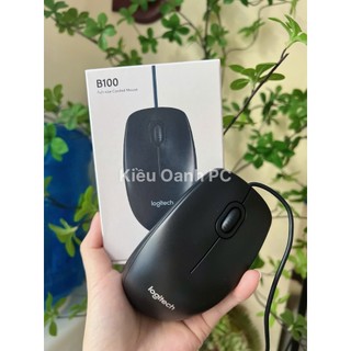 Chuột máy tính có dây Logitech B100