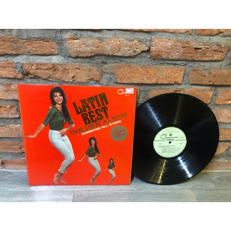 Đĩa than Lp: LATIN BEST GOLDEN ALBUMM COMMAND ALL STARS