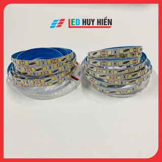  Led cuộn dây dán 5 mét Led 5054 điện áp 12V trắng sáng trắng ấm Led 5054 cuộn 5 mét 