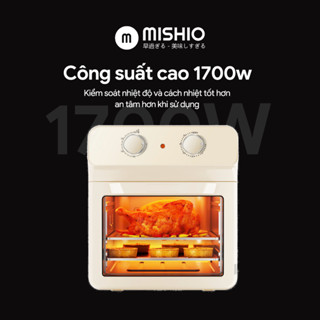 Nồi Chiên Không Dầu Khổng Lồ 12 Lít Mishio MK393 1700W