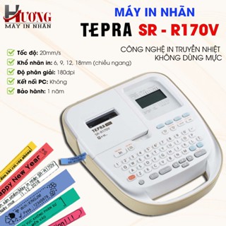  Máy in nhãn TEPRA SR-R170V - Máy có tiếng Việt 