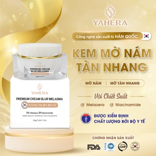 Kem mờ nám tàn nhang YAHERA Premium Cream Blur Melasma mờ nám tàn nhang chống lão hoá phục hồi da giảm nếp nhăn 30g