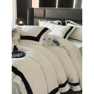 Bộ chăn ga nỉ lông thỏ cao cấp mềm mịn