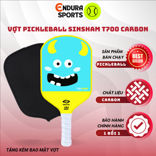 Vợt Pickleball Sinsham T700 Carbon 16MM Monster bản đặc biệt trọng lượng nhẹ bền mặt nhám