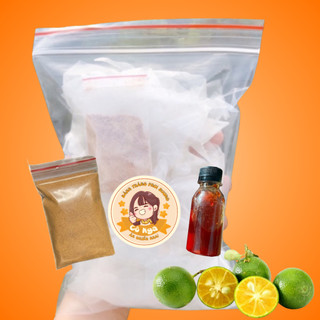   C1  combo bánh tráng phơi sương muối sặc sốt tắc 