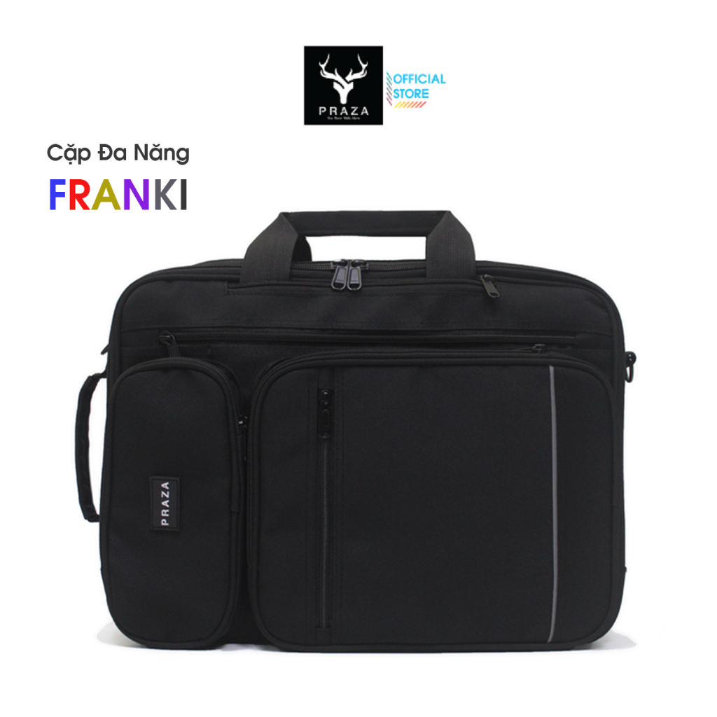 Cặp Đa Năng FRANKI Đựng Laptop 15.6 inch Có Thể Chuyển Đổi Giữa Xách Và Đeo Cao Cấp PRAZA - TXS0098
