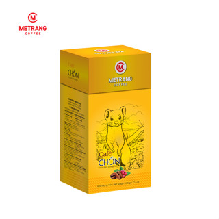 Cà phê Chồn, cà phê rang xay pha phin Cao cấp Mê Trang - Hộp 500g Hút Chân không