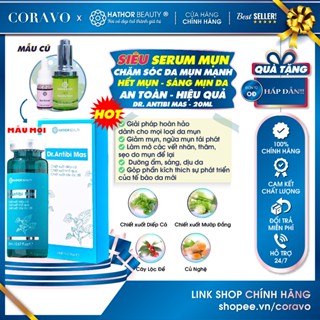 SIÊU serum MỤN mờ Thâm Sẹo Sáng Da dưỡng Ẩm Dr Antibi Mas Masterfay Hathor Beauty (Kim Thiên Hoa) 20ml - Coravo