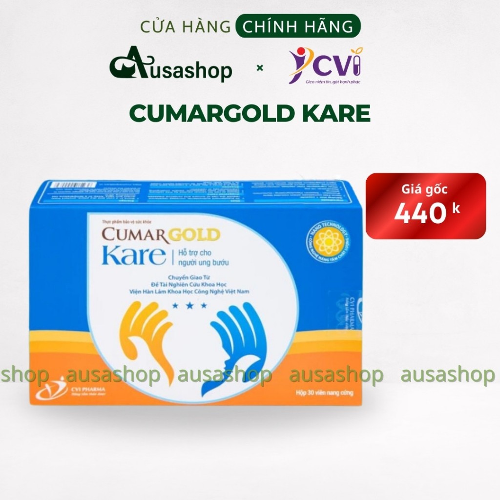 CumarGold Kare CVI Pharma Hộp 30 viên