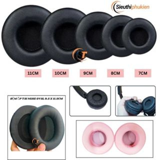 Pu Đệm Da Bọc Đầu Tai Nghe 70mm 80mm 90mm 100mm 105mm 110mm Cho sony akg sennheiser ath philips