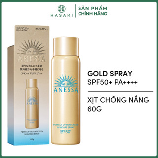 [DAILY] Xịt Chống Nắng Anessa Dưỡng Da Đa Năng 60g (Mới) SPF50+ PA++++ Hasaki Chính Hãng